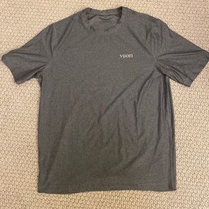 COPY - Vuori Uluwatu 2.0 Water T-Shirt - Men's Size Medium Heather Charcoal